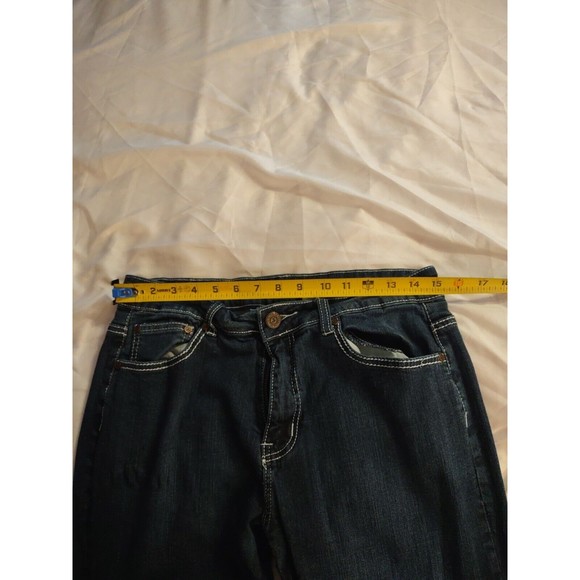 Zenobia Denim Jeans Size XL Cropped/ Cuffed Blue - Picture 5 of 7